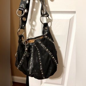 Black shoulder bag
